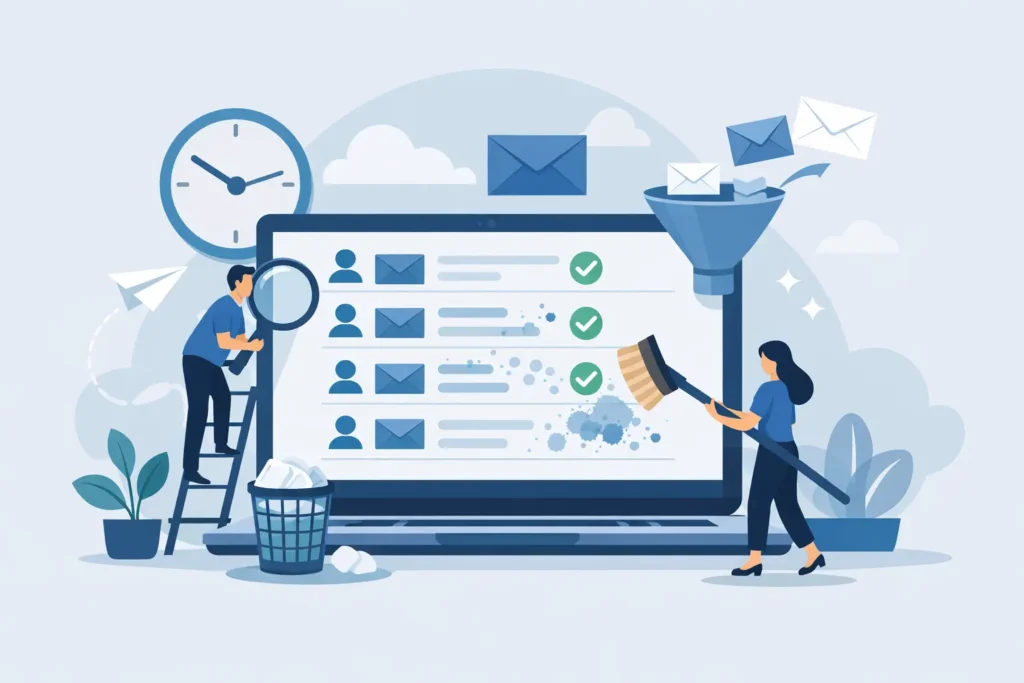 When to Clean Email Lists for Better Results